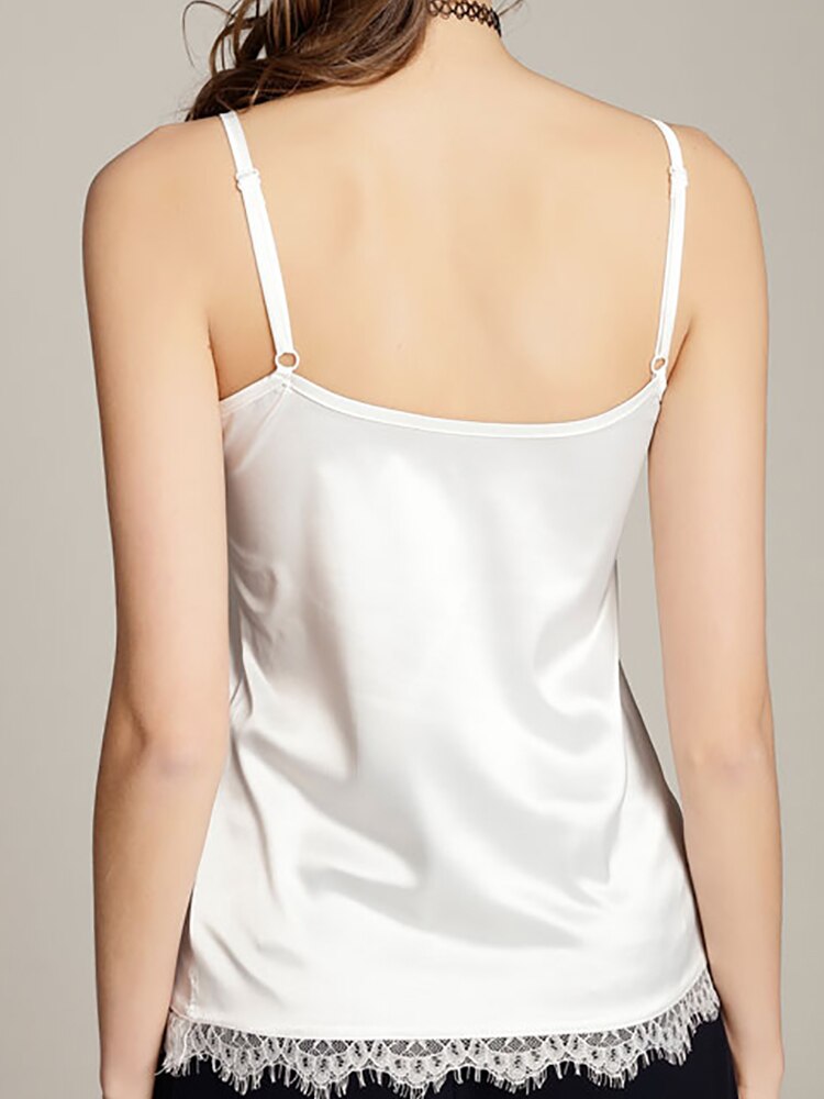 Silk Lace Basic Tank Top