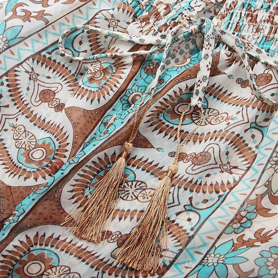 Gypsy Hippie 's Summer Boho Dress