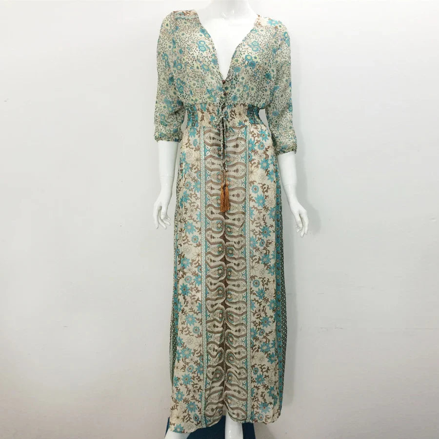 Gypsy Hippie 's Summer Boho Dress