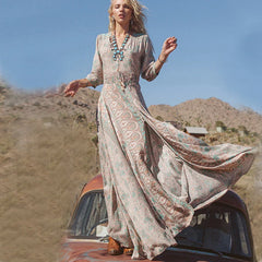 Gypsy Hippie 's Summer Boho Dress