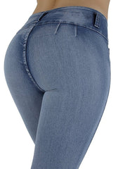 Casual Jeans High Waist Skinny Butt Lifting Elastic Bodycon Pencil  Push Up Hip Ladies Jeans