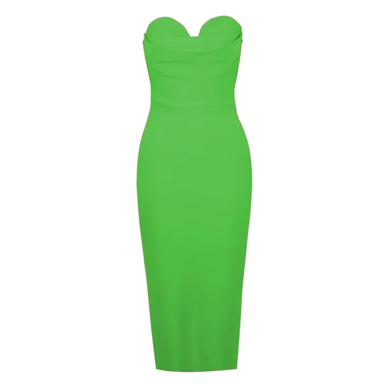 Celebrity Evening Club Party Bodycon Bandage Midi Dress