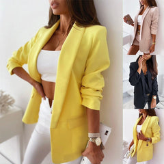 Red Black Elegant Fashion Blazers
