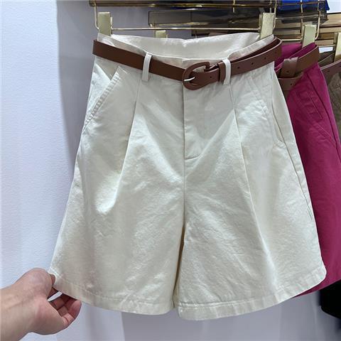 Women's Denim Shorts High Waist Short Casual Cotton Solid Loose Casual Bermuda Shorts