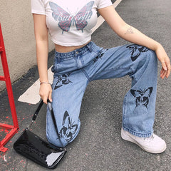 Streetwear Baggy Loose Casual Trousers in Straight Style