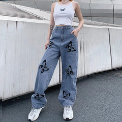 Streetwear Baggy Loose Casual Trousers in Straight Style