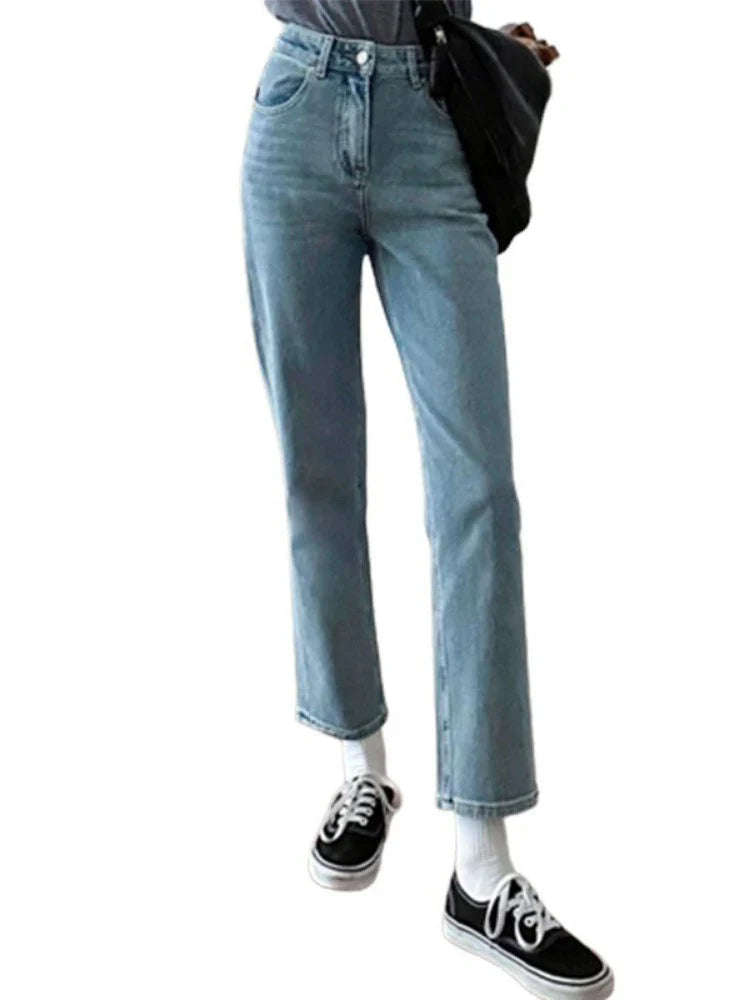 Relaxed Fit Boyfriend Denim Cargo Y2K Streetwear Straight Leg Jeans