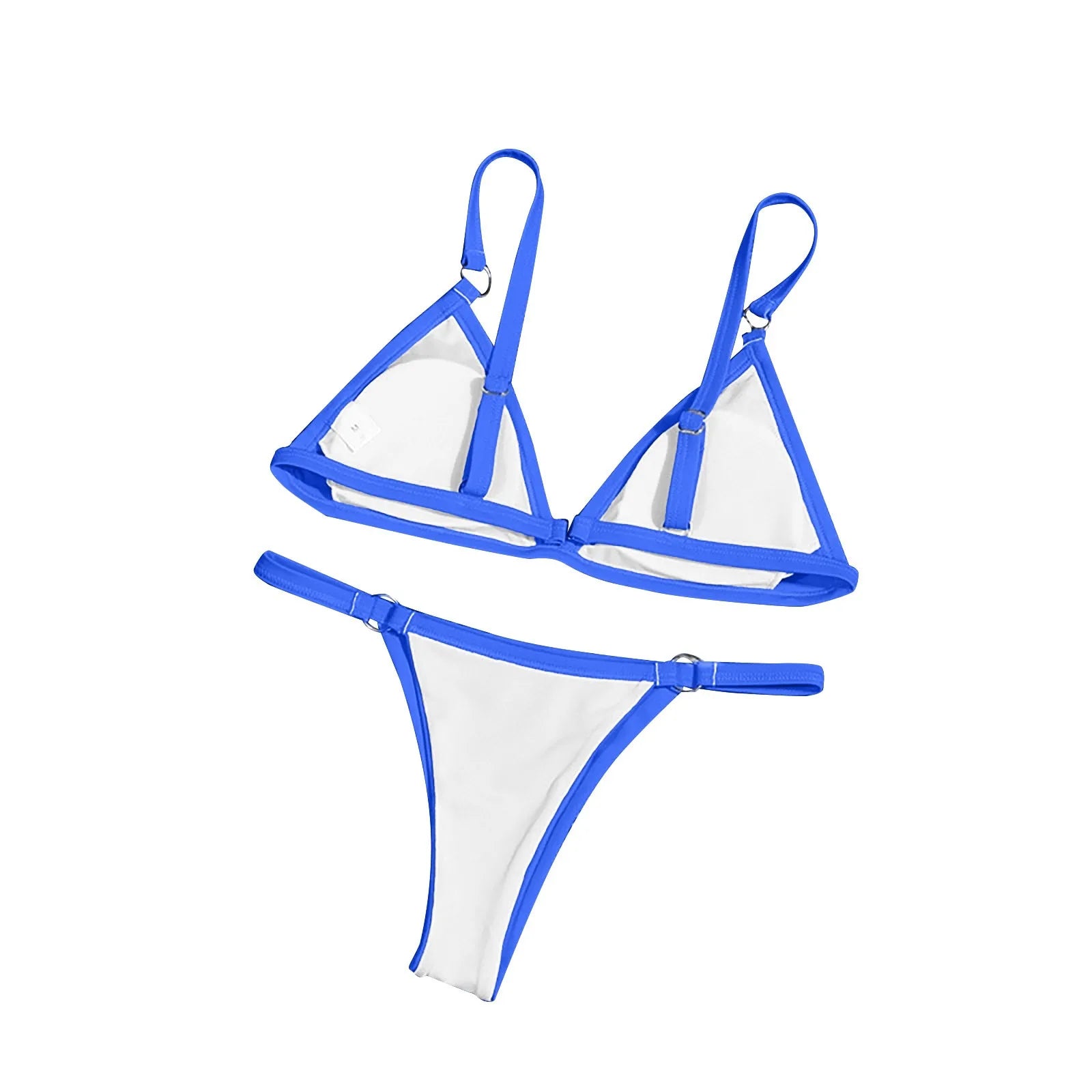 Hollow One-Piece Halter Lingerie Bikini Set
