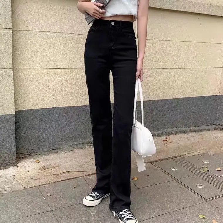 Cute Low Rise Streetwear Jeans with 2000s Pockets Trim