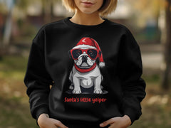 Bulldog puppy Long Sleeve T-shirt, Bulldog Themed Baby, Toddler & Youth Long Sleeve T-shirt