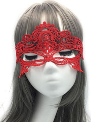 Bondage Eye Mask SM Goddess Sexy Lady Eye Mask Adults' Christmas Halloween Props Women's Red / White / Black Tactel Lace Accessories Masquerade Costumes / Eye Mask