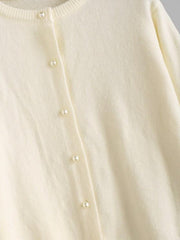 Beading Button Up Cardigan for Women