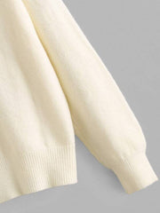 Beading Button Up Cardigan for Women