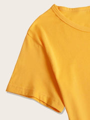 Bee And Letter Graphic Tee for Women