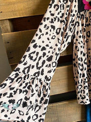 Beyond Beliefs Top - Leopard (bell Sleeves) for Women