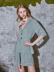 Blush Satin Kimono Bridal Robe