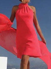 Bodycon Chiffon Sleeveless Party Wedding Mother's Dress for Women
