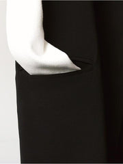Bow Tie Waist Longline Belted Vest Coat for Women
