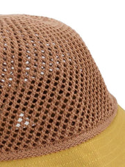 Bowknot Colorblock Bucket Hat