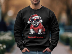 Bulldog puppy Long Sleeve T-shirt, Bulldog Puppy Shirt, Bulldog Mommy Long Sleeve T-shirt, Bulldog Family Long Sleeve T-shirt