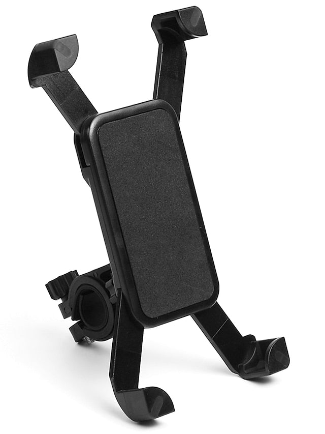 Bike Phone Mount Anti-Slip Adjustable Lightweight for Road Bike Mountain Bike MTB BMX ABS PVC Cycling Bicycle Black / Red Black 1 pcs / Ergonomic