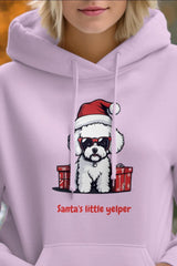 Bichon Frise puppy Long Sleeve T-Shirt, Unisex Adult Colored T-shirt, Dog Breed Long Sleeve Tee, Christmas Gift Idea