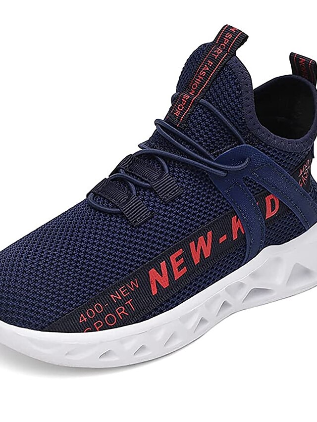 Boys Girls' Trainers Athletic Shoes Daily Sports & Outdoors Casual School Shoes Elastic Fabric Shock Absorption Breathability Non-slipping Big Kids(7years +) Little Kids(4-7ys) School Casual Daily