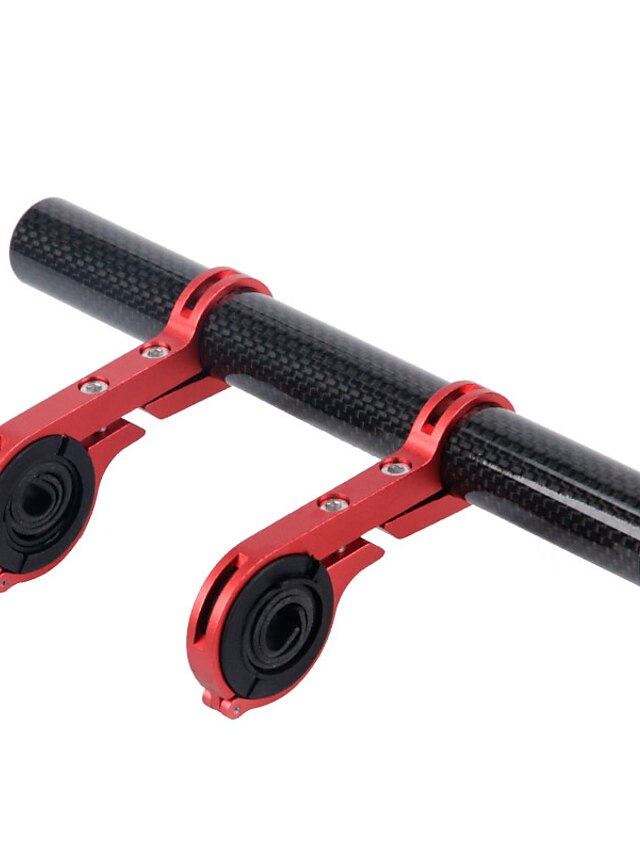 Bike Stem Extender Bike Handlebar Extender Carbon Fiber Lightweight for Road Bike Mountain Bike MTB Carbon Fiber Black Blue Red
