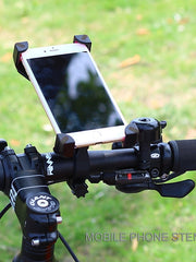 Bike Phone Mount Anti-Slip Adjustable Lightweight for Road Bike Mountain Bike MTB BMX ABS PVC Cycling Bicycle Black / Red Black 1 pcs / Ergonomic