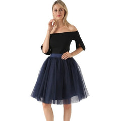 Womens Pleated Dance Tutu Skirts