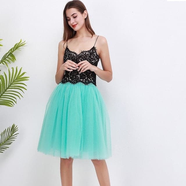 Womens Pleated Dance Tutu Skirts