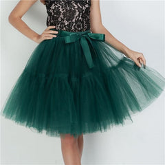 Womens Vintage Midi Pleated Skirts