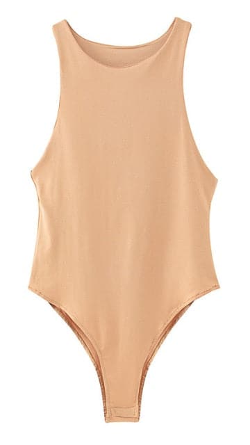 Slim Casual  Bodysuits