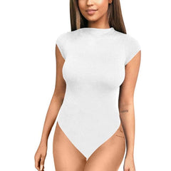 Half Turtleneck Bodycon Bodysuit