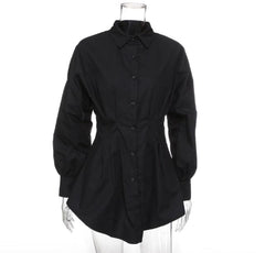 Long Sleeve Deep V   Mini Beach Elegant Dress