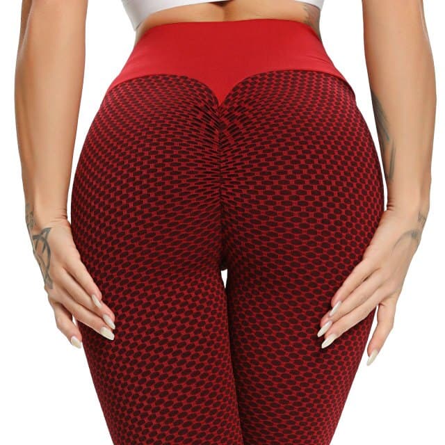 High Waist Legging Push Up Casual Dot Leggings  Booty Gym Pants Ladies Seamless Workout Pants Female Leggins