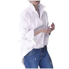 Fashion Casual Long Sleeve Lapel Shirts