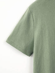 Be Happy Slogan Graphic Short Sleeve Tee for Women