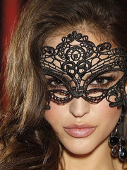 Bondage Eye Mask SM Goddess Sexy Lady Eye Mask Adults' Christmas Halloween Props Women's Red / White / Black Tactel Lace Accessories Masquerade Costumes / Eye Mask