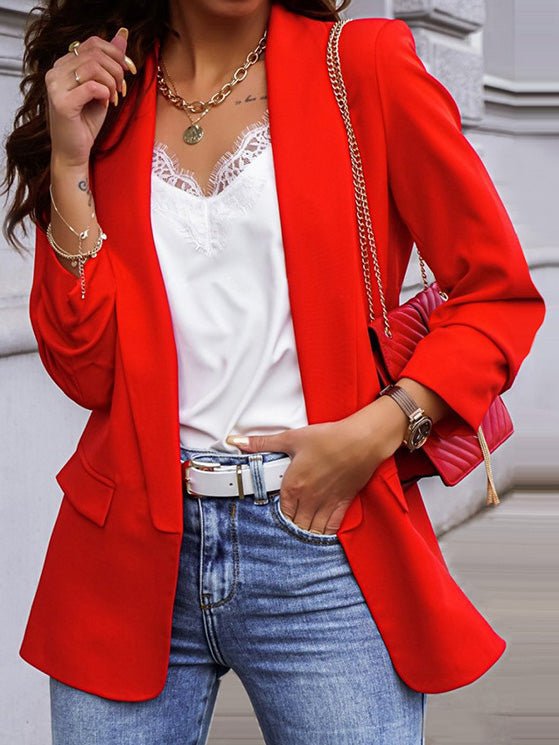 Blazers OL Professional Slim Long Sleeve Blazers for Women