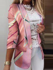 Blazers Tie-Dye OL Temperament Slim Blazers for Women