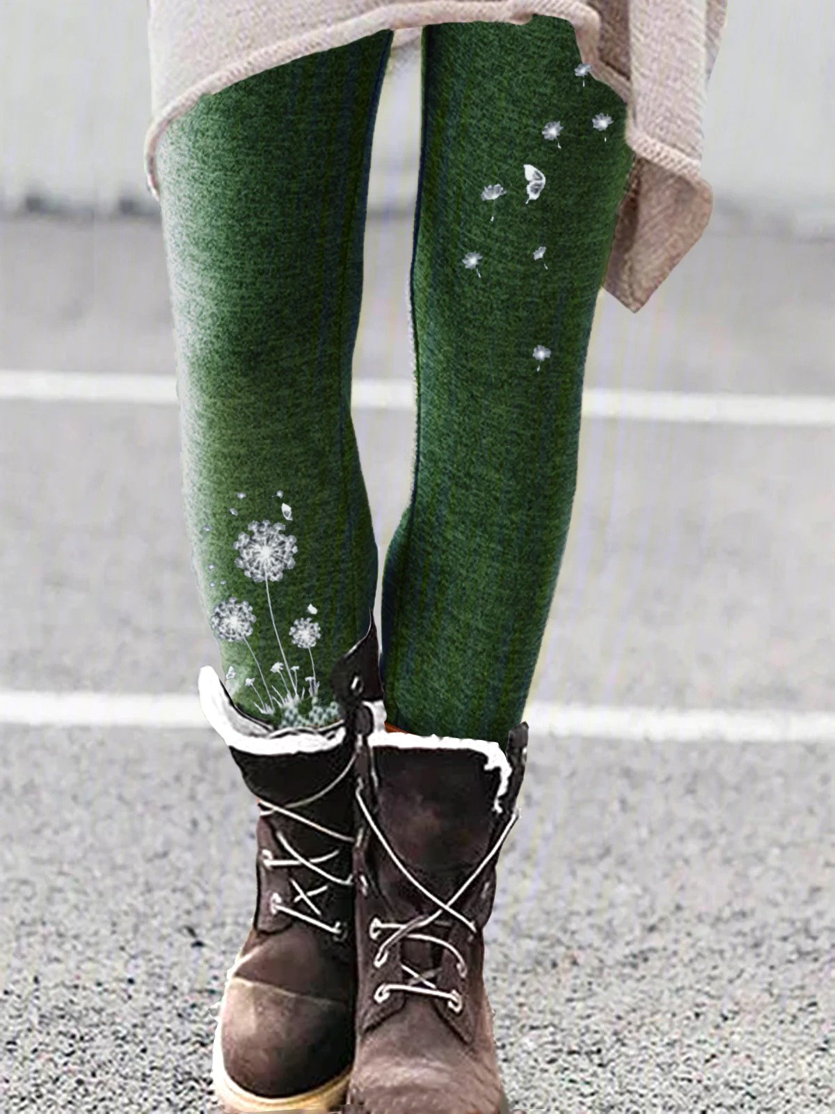 Plus size thick warm leggings Casual Cotton Pants