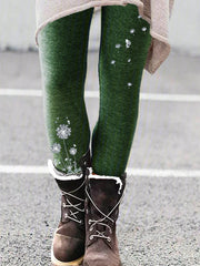 Plus size thick warm leggings Casual Cotton Pants
