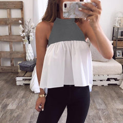 Casual Gored Women Vests