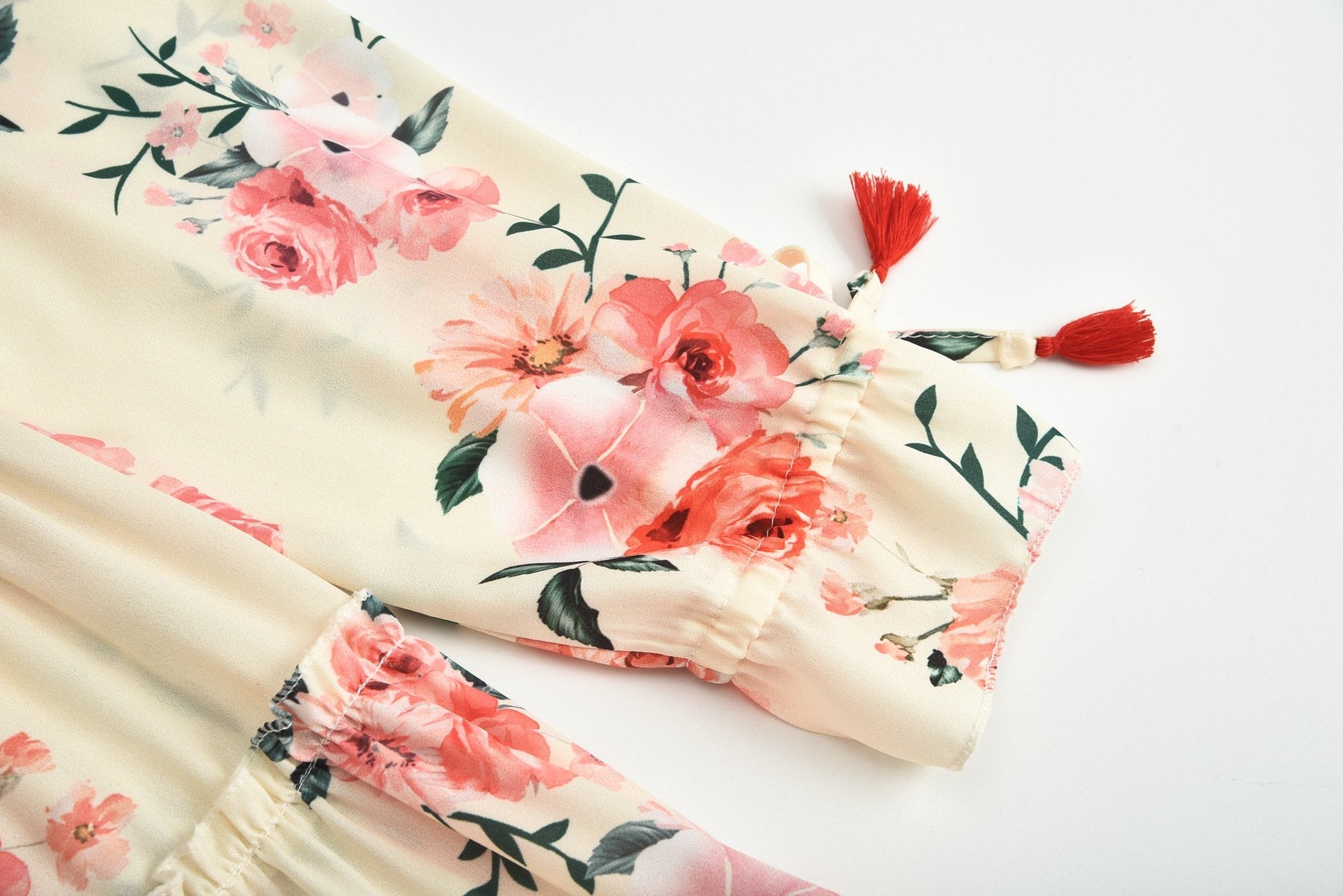 Vocation Floral Gored Maxi Dresses