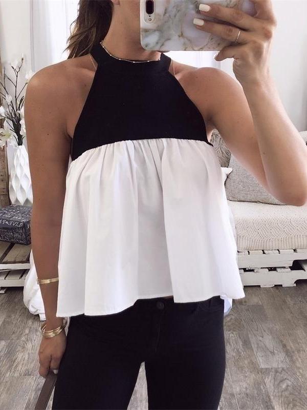 Casual Gored Women Vests