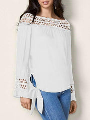 Fashion Lace Bowknot T-Shirts