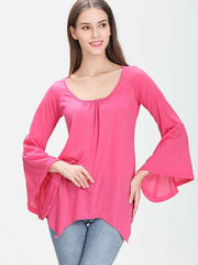 Pure Irregular Batwing sleeve T-Shirts