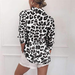 Casual Long sleeve Print Blouses