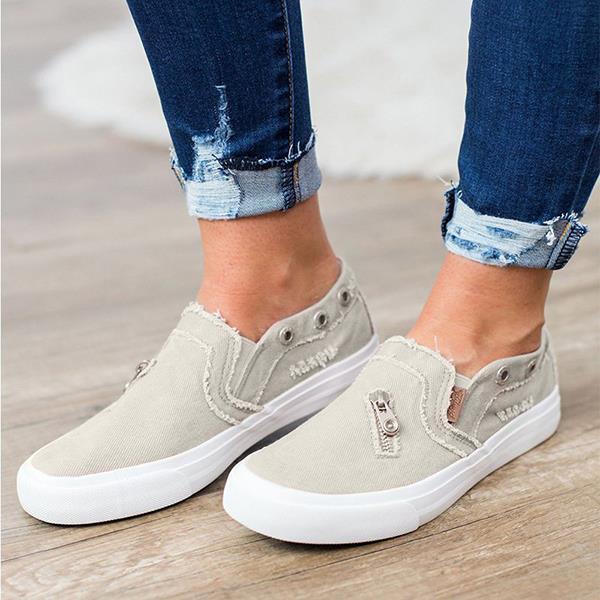 Women Mariachi Distressed canvas Sneaker Shoes